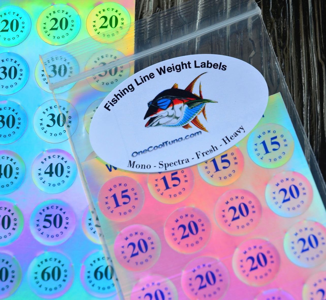 Fishing Line Lables - MONO