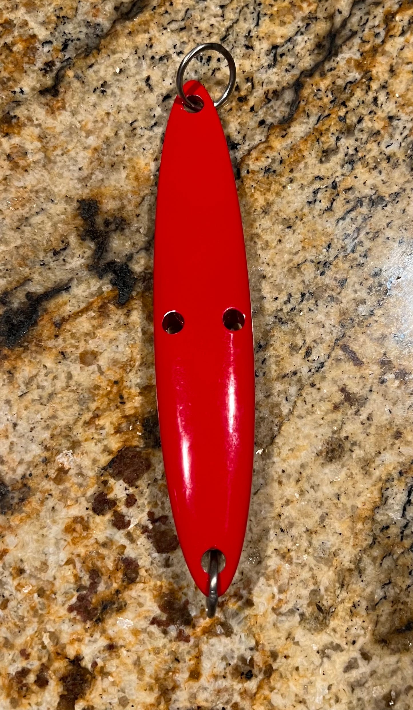 Porsch Red CNC Tuna Jig by Meekster Irons