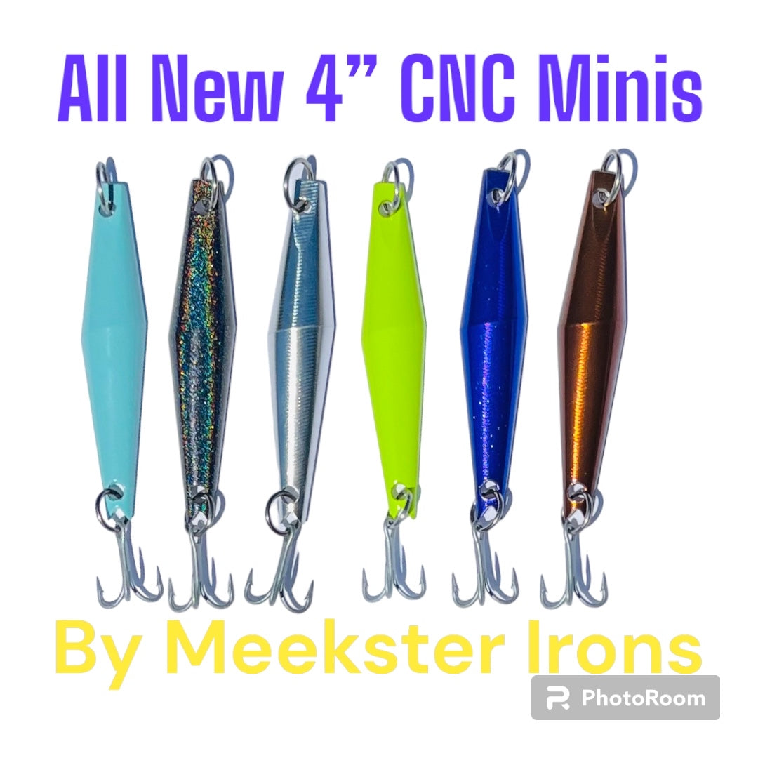 All New 4” CNC Mini Surface Irons Six Pack by Meekster Irons