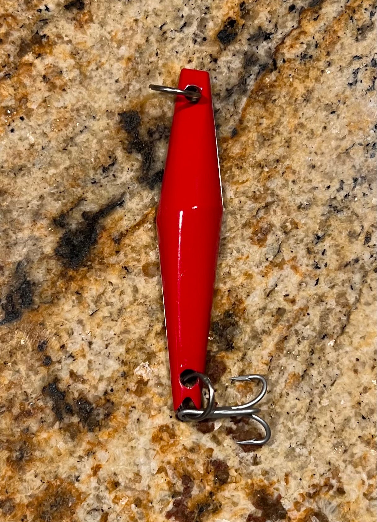 Porsch Red 4” CNC MINI SURFACE IRONS by Meekster Irons