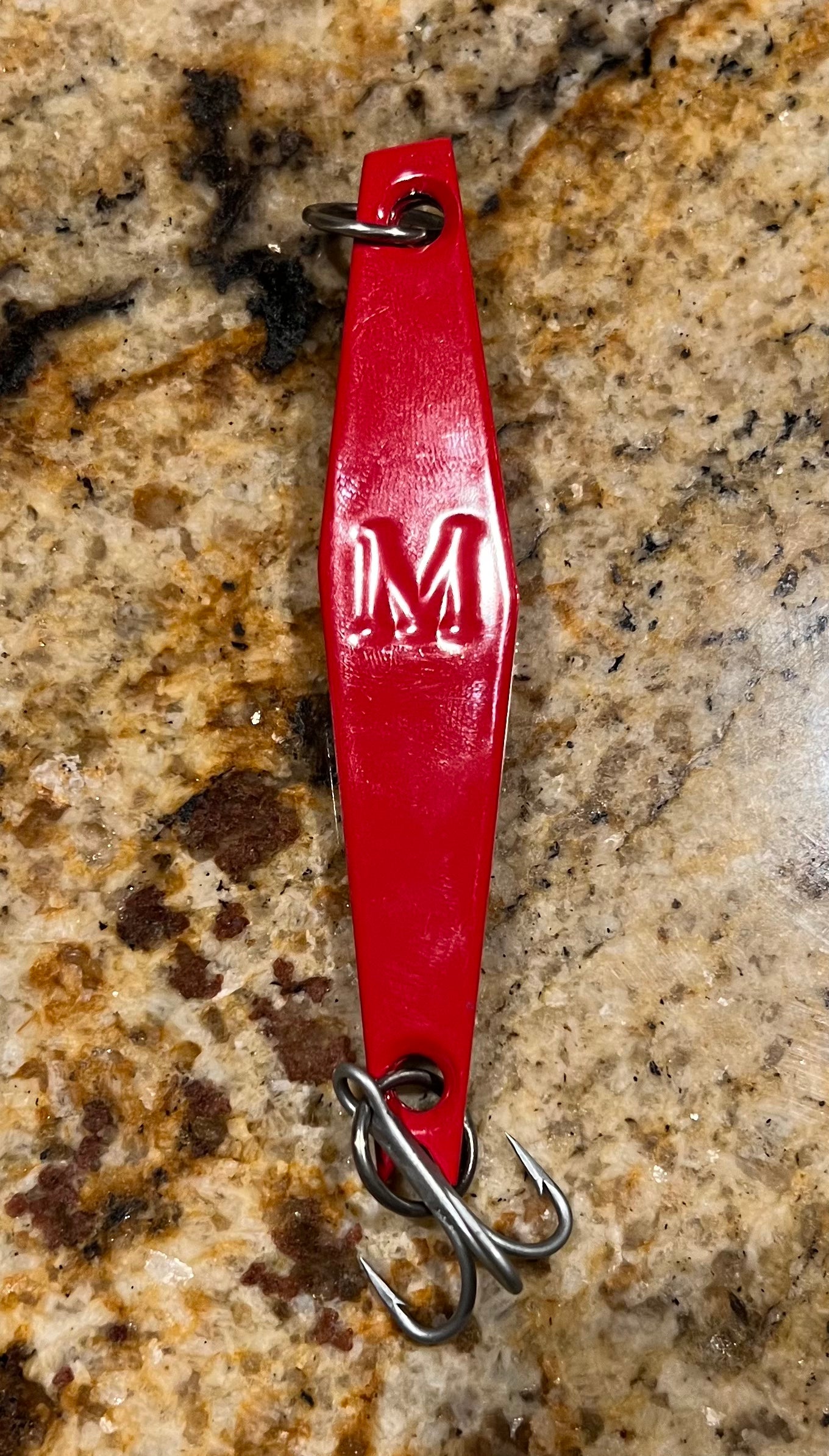 Porsch Red 4” CNC MINI SURFACE IRONS by Meekster Irons