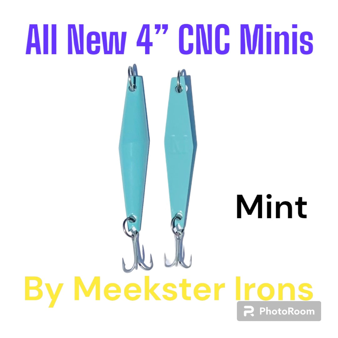 New Mint 4” CNC MINI SURFACE IRONS by Meekster Irons