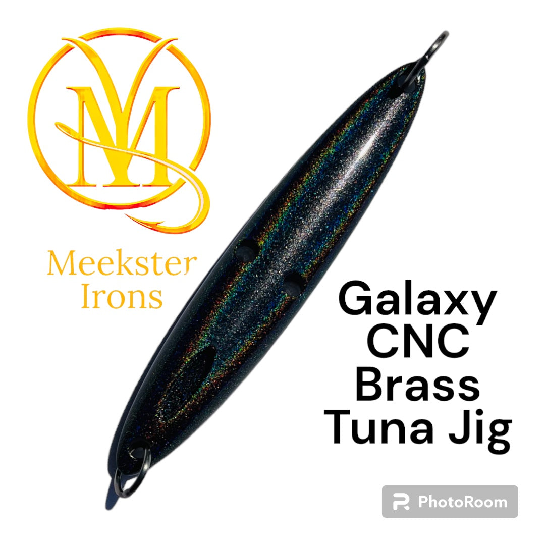 Galaxy Brass CNC Tuna Jig by Meekster Irons
