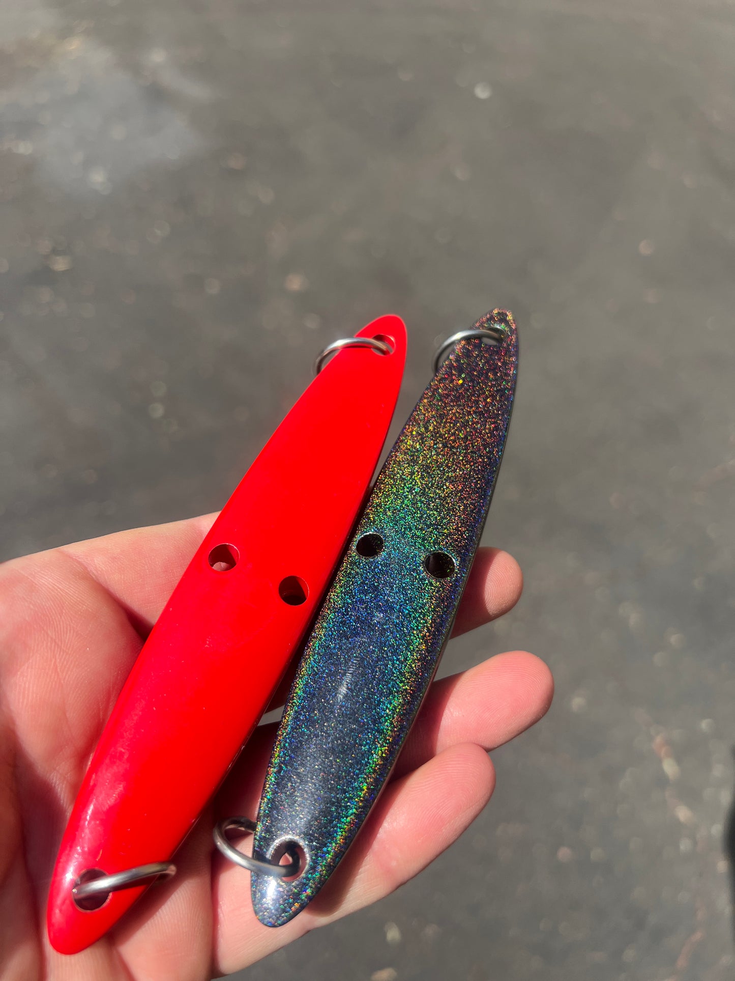 Porsch Red CNC Tuna Jig by Meekster Irons