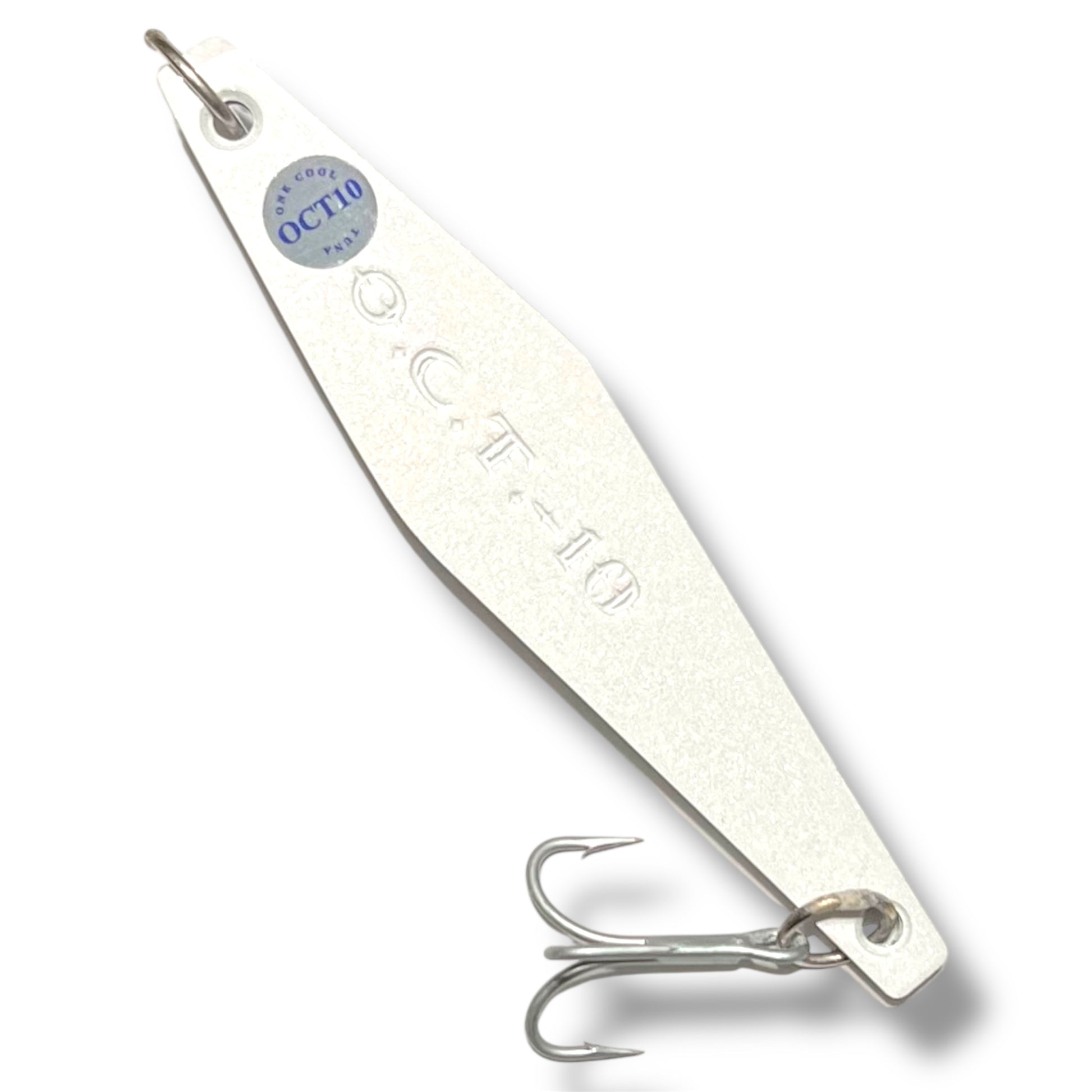 cnc router fishing lures OCT-10 JIGS : PEARL WHITE