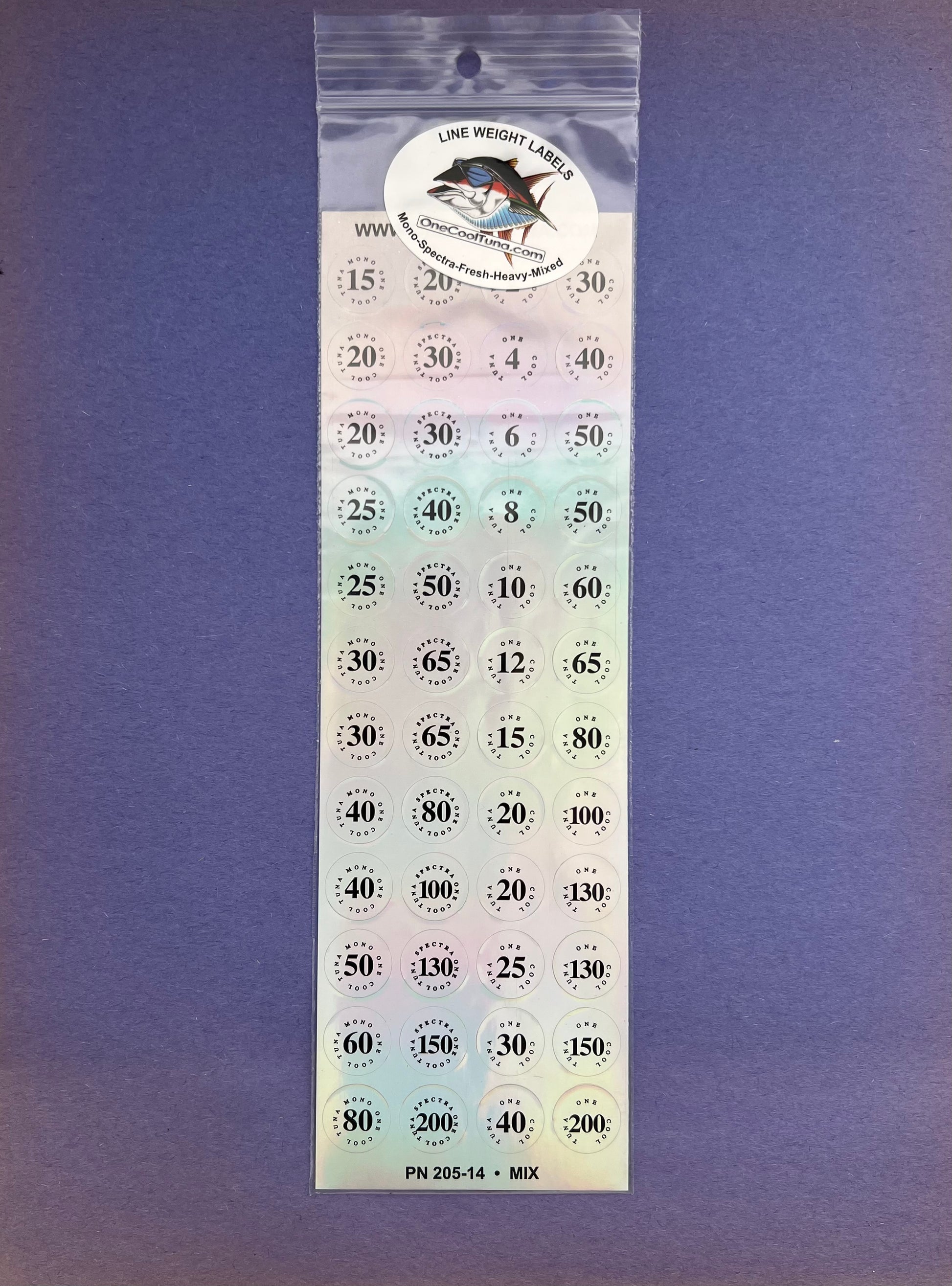 Fishing Line Labels