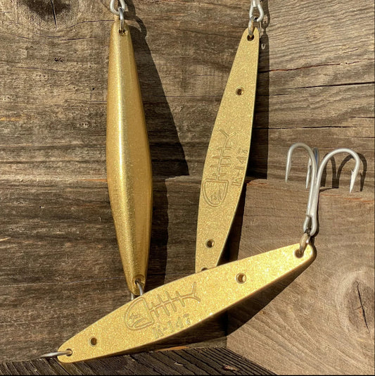 K-147 Brass Heavy "Yoyo" Iron      Clear Coat