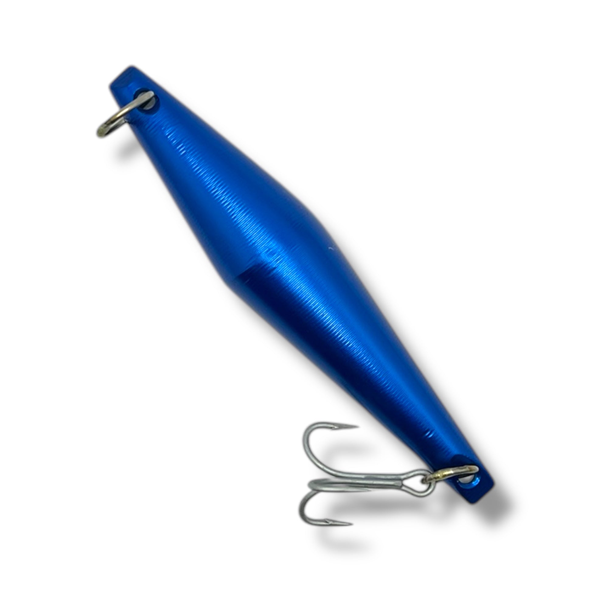 blues preacher electric guitar fishing hook Swing Bucktail-Blue Fuse 8 oz pelagic species. OCT-10 Electric Blue CNC Surface