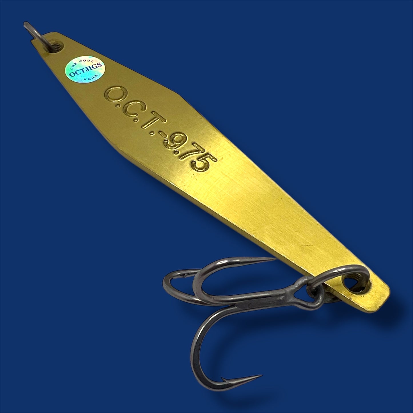 O.C.T.-9.75 Brass Tuna Jigs