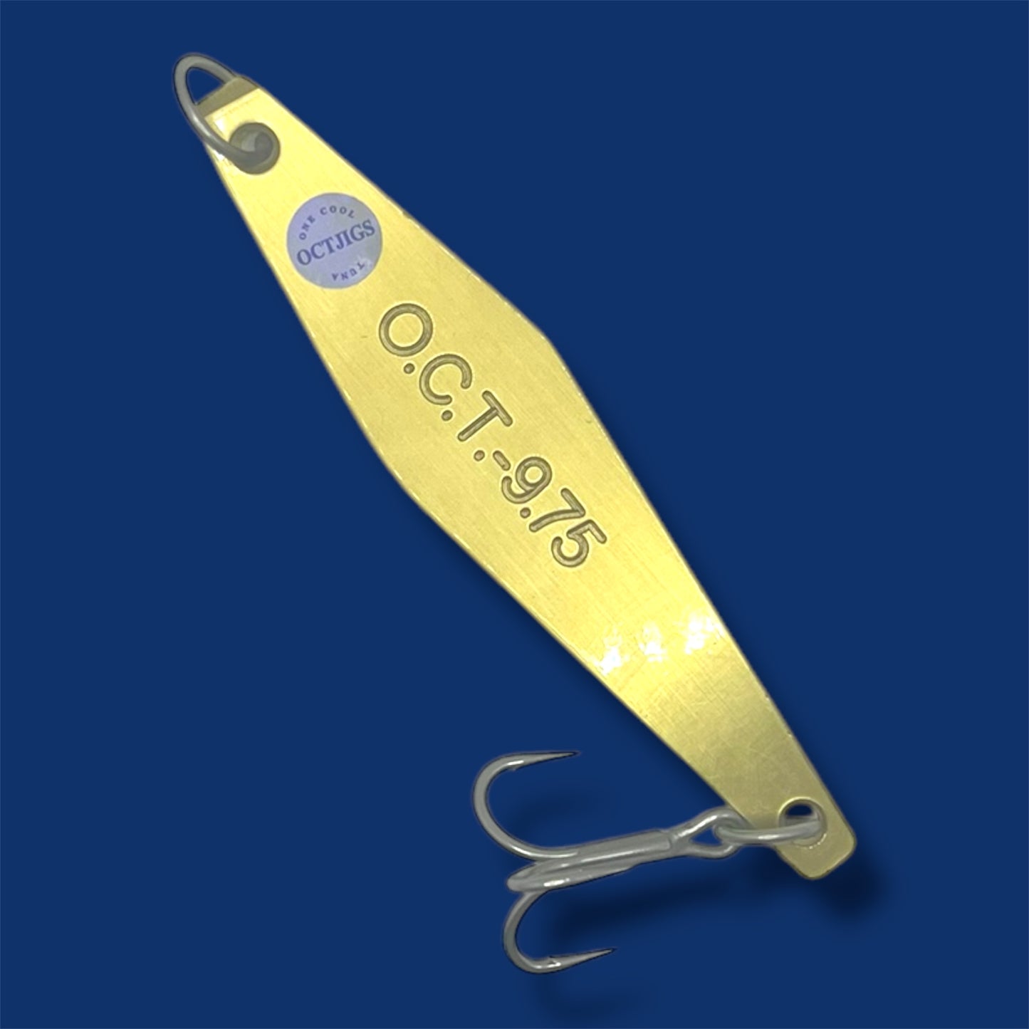 O.C.T.-9.75 Brass Tuna Jigs