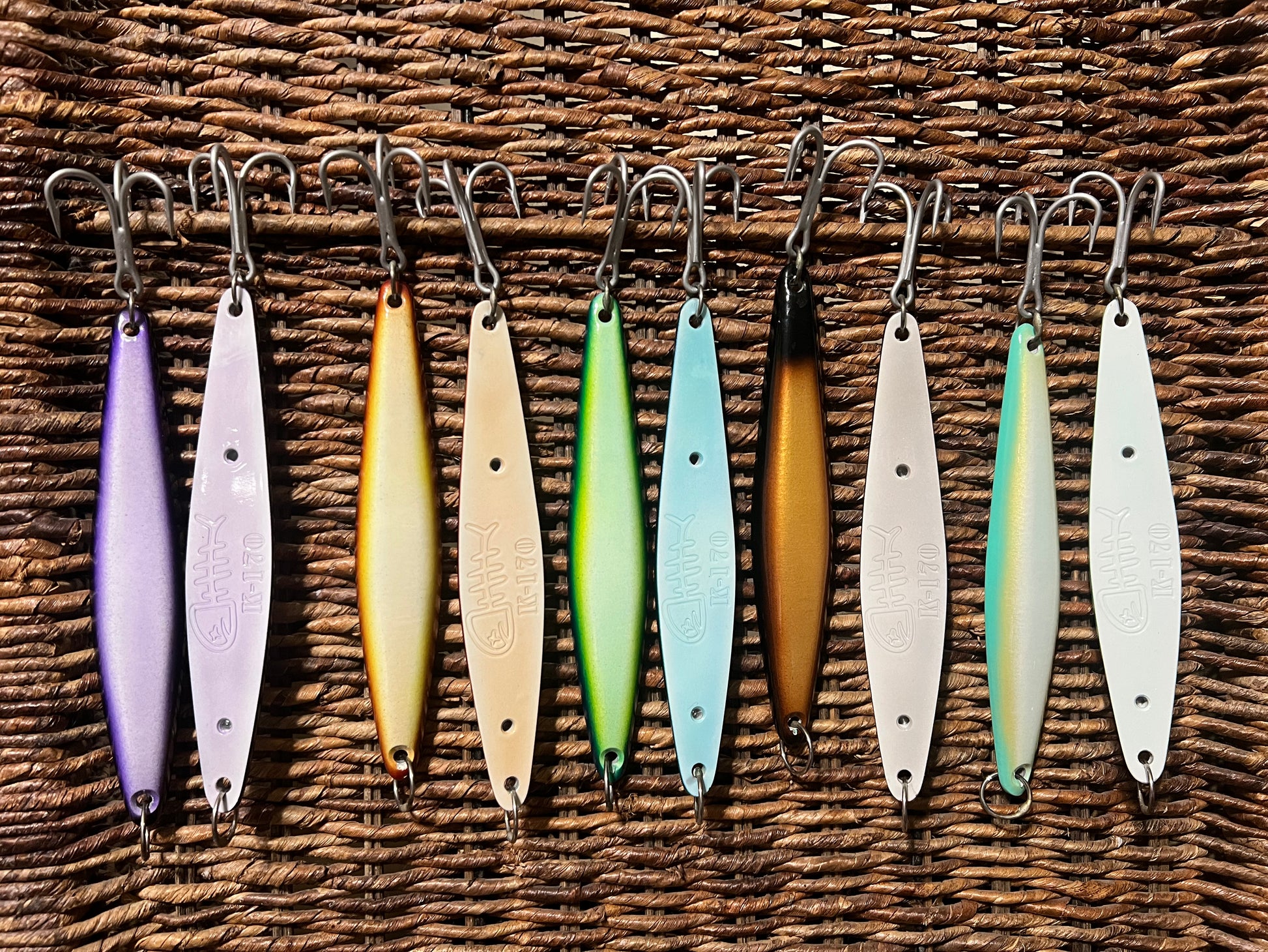 cnc wooden fishing lures K-170 Surface Iron
