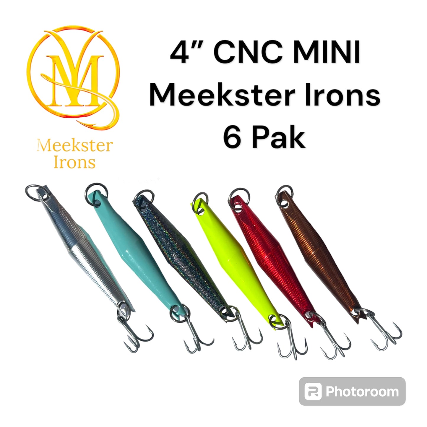 All New 4” CNC Mini Surface Irons Six Pack by Meekster Irons