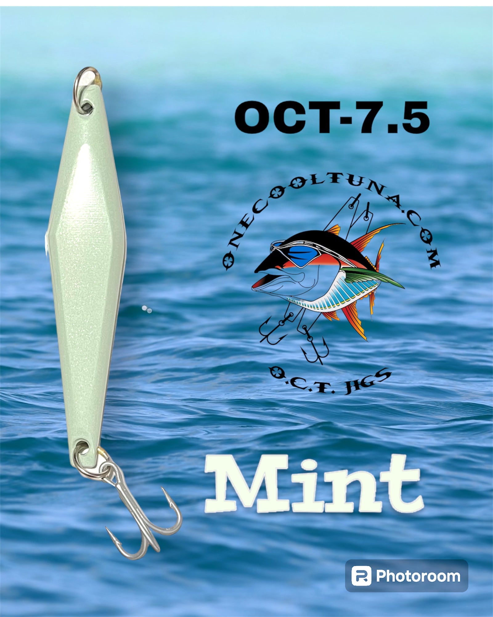 OCT-7.5 Fishing Jig - Mint OCT-7.5 Fishing Jig - Mint