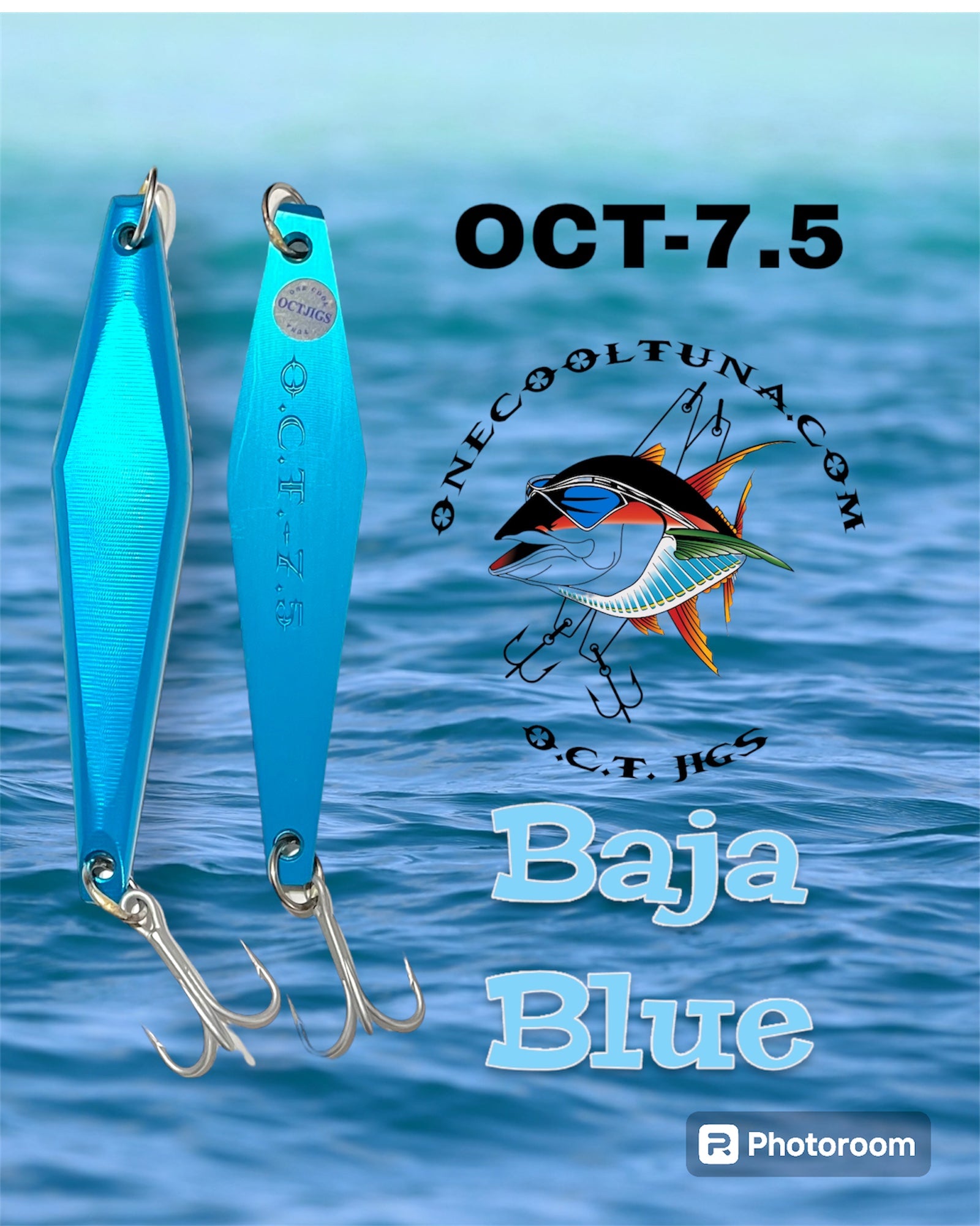 baja fishing lures OCT 7.5 : Baja Blue