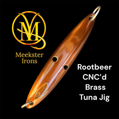 Brass CNC Tuna Jig by Meekster Irons : Rootbeer