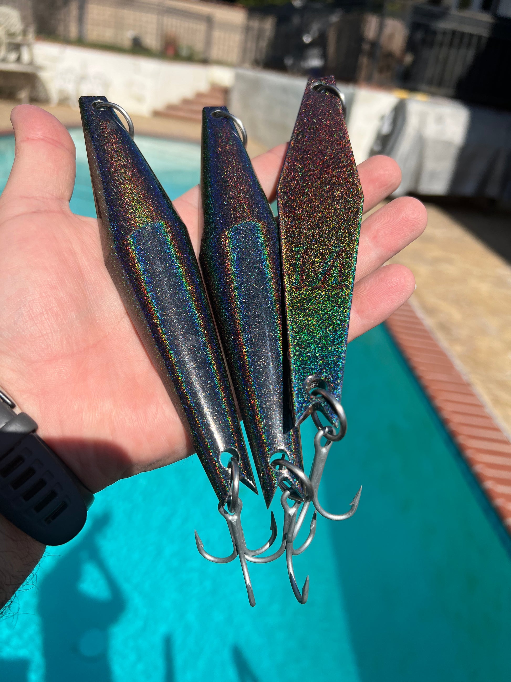 Galaxy Brass CNC Tuna Jig by Meekster Irons – Pacific Surface Irons